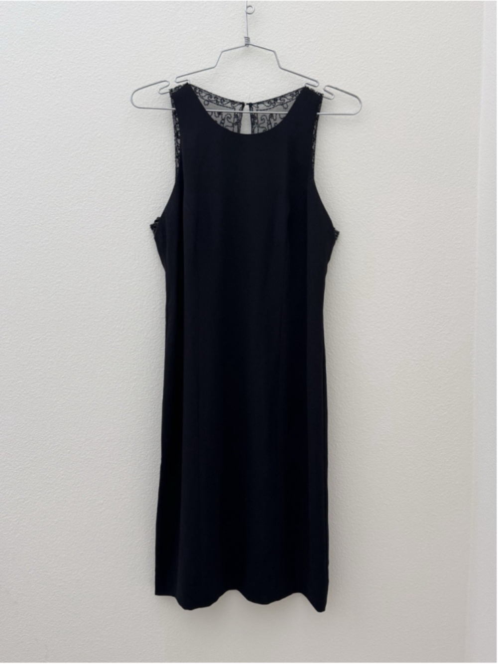 Laundry by Shelli Segal Black Vintage Beaded Mini Dress Size 6
